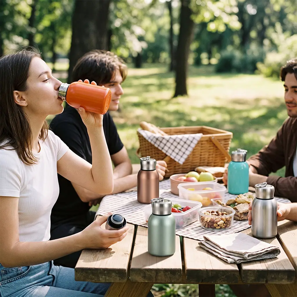 Minimalist Compact Insulated Thermo Flask alternate perspective