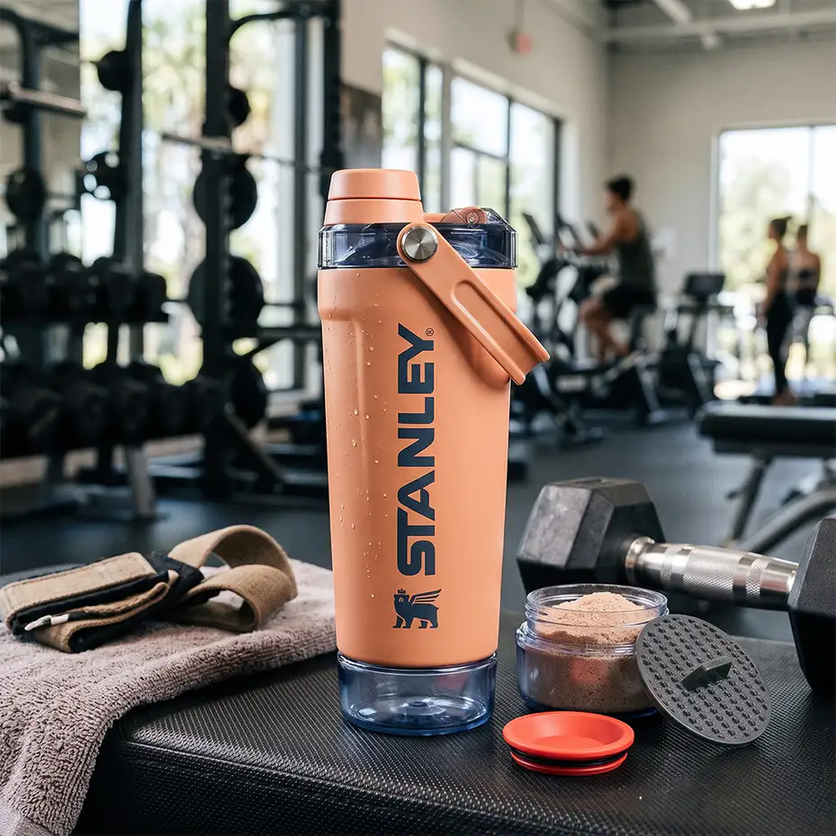 Vitalize Insulated Stainless Shaker Bottle